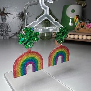 St. Patrick’s day earrings